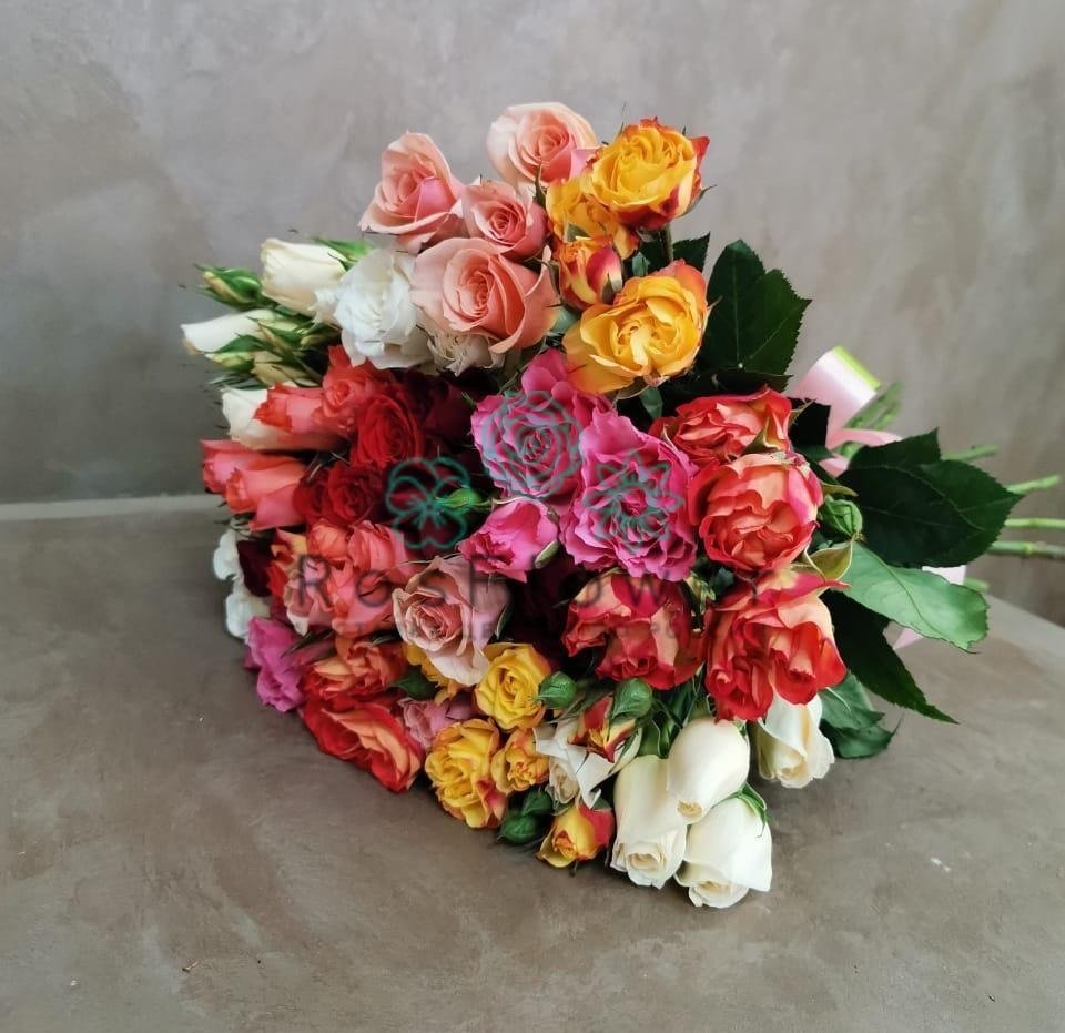 Букет цветов из: Розы в Александровке Донской