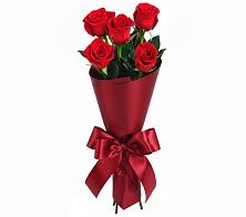 Букет 5 Красных роз Эдлесс Лав в Александровке Донской