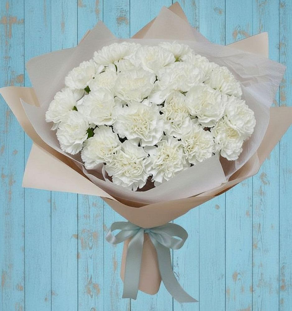 Букет цветов из: Гвоздики в Александровке Донской