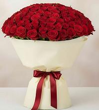Букет 101 Красная роза Милано в Александровке Донской