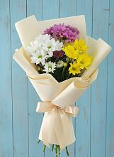 Букет цветов из:  Хризантемы в Александровке Донской