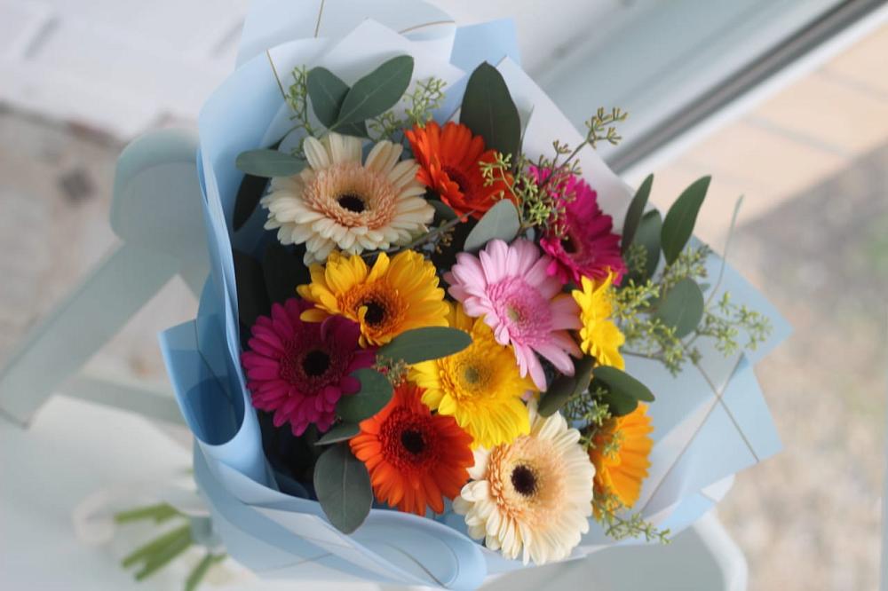 Букет цветов из: Герберы в Александровке Донской