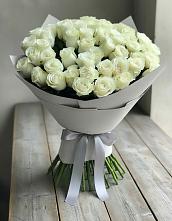 Букет 35 Белых роз #REPLACE_PRED# Александровке Донской