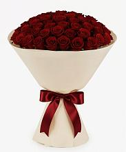 Букет 101 Бордовая роза Блэк Бакарра в Александровке Донской