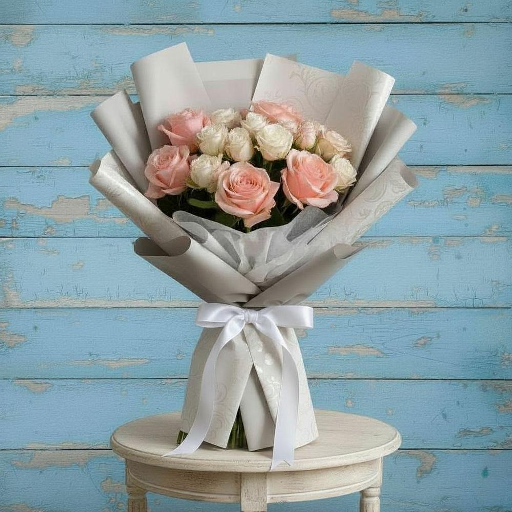 Букет цветов из: Розы в Александровке Донской