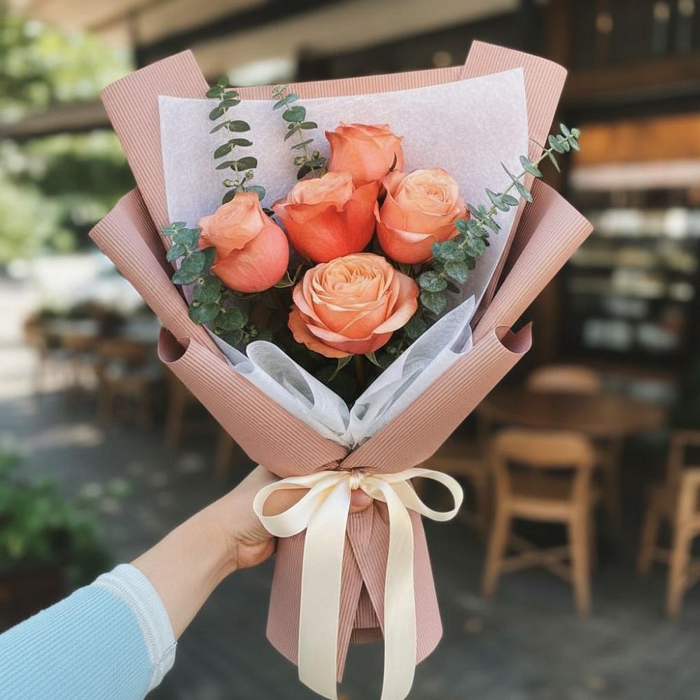 Букет цветов из: Розы в Александровке Донской