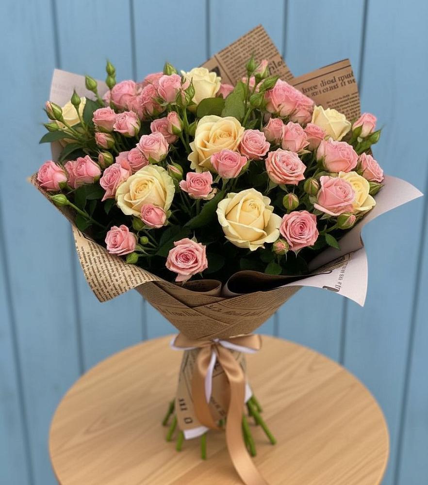 Букет цветов из: Розы в Александровке Донской