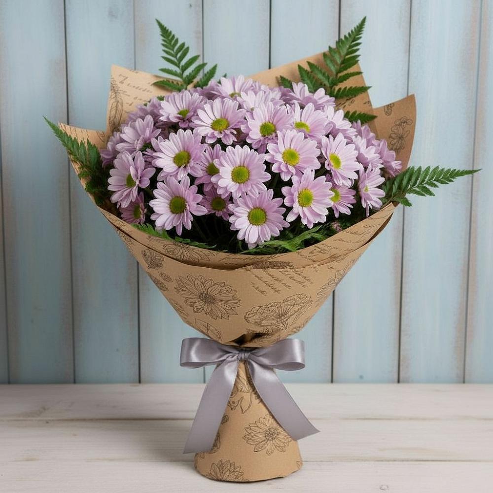 Букет цветов из: Хризантемы в Александровке Донской