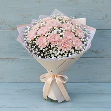 Букет цветов из:  Гвоздики в Александровке Донской