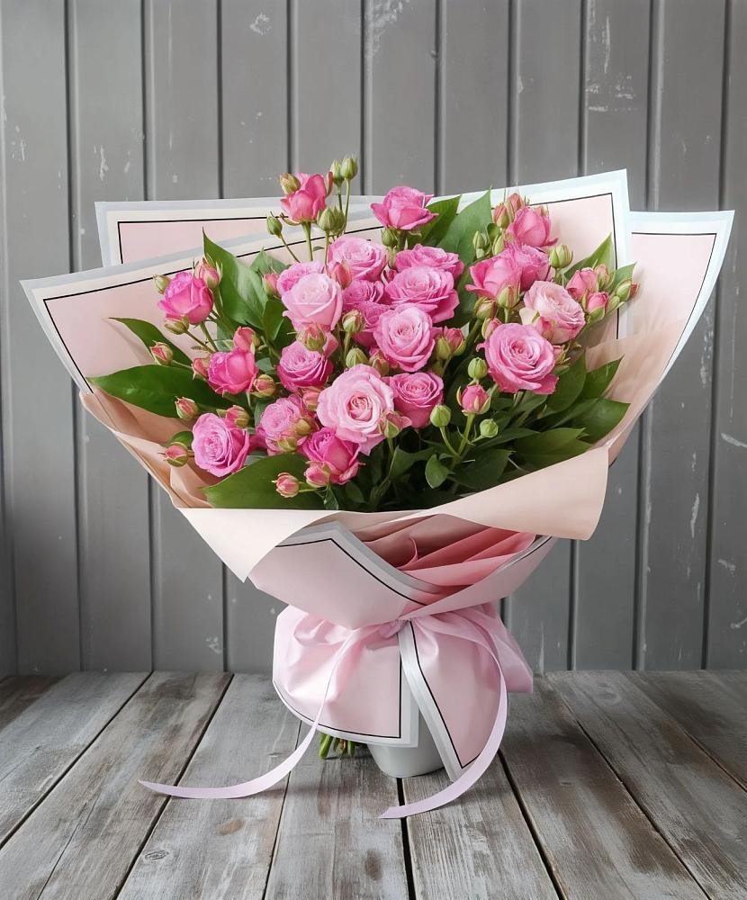 Букет Розовый кустик в Александровке Донской