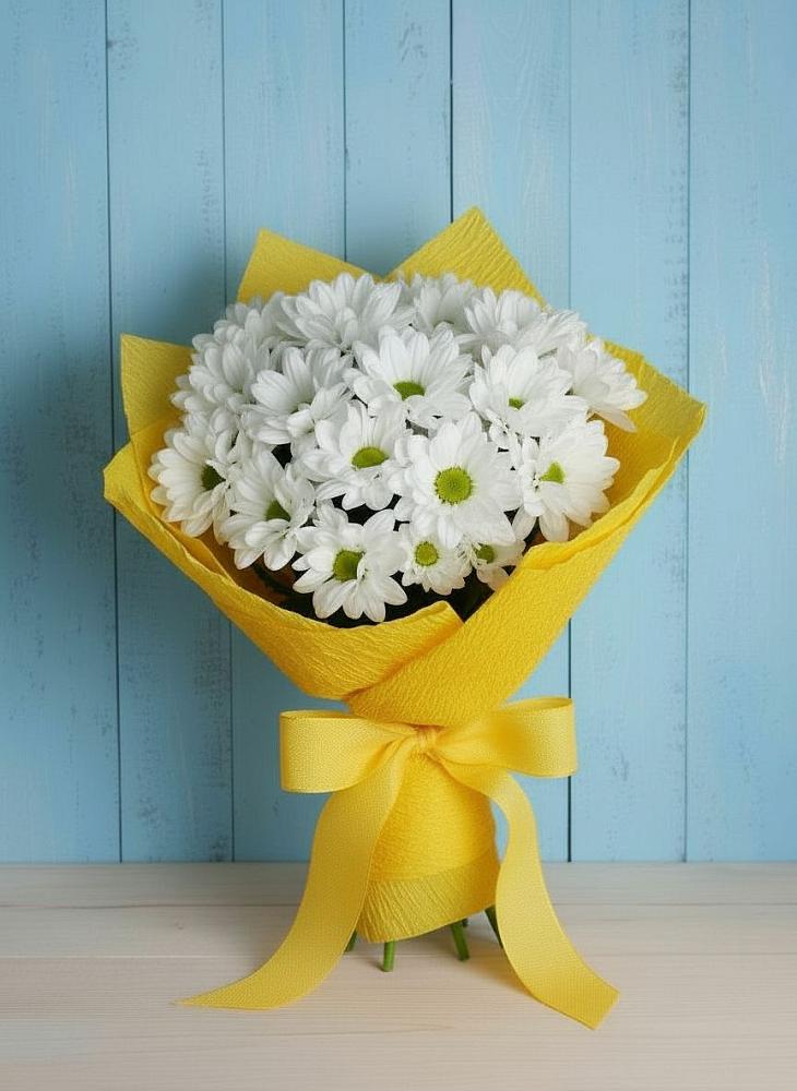 Букет цветов из: Хризантемы в Александровке Донской