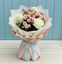 Букет цветов из:  Розы в Александровке Донской