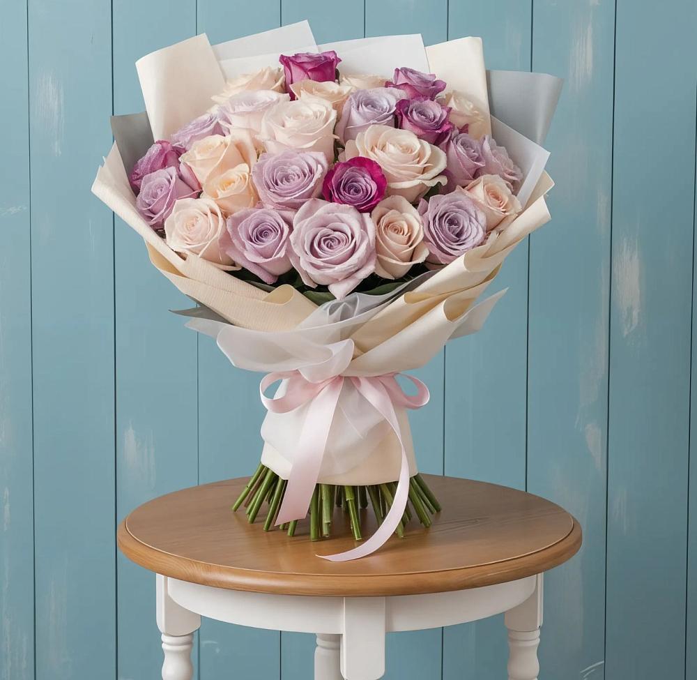 Букет цветов из: Розы в Александровке Донской