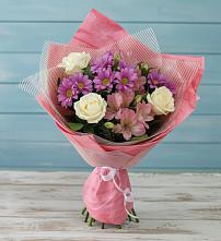 Букет цветов из:  Герберы в Александровке Донской