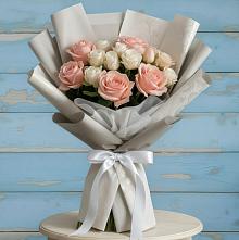 Букет цветов из:  Розы #REPLACE_PRED# Александровке Донской