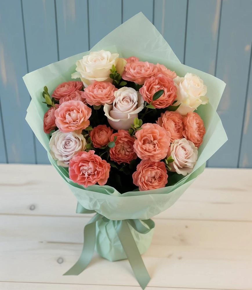 Букет цветов из: Розы в Александровке Донской