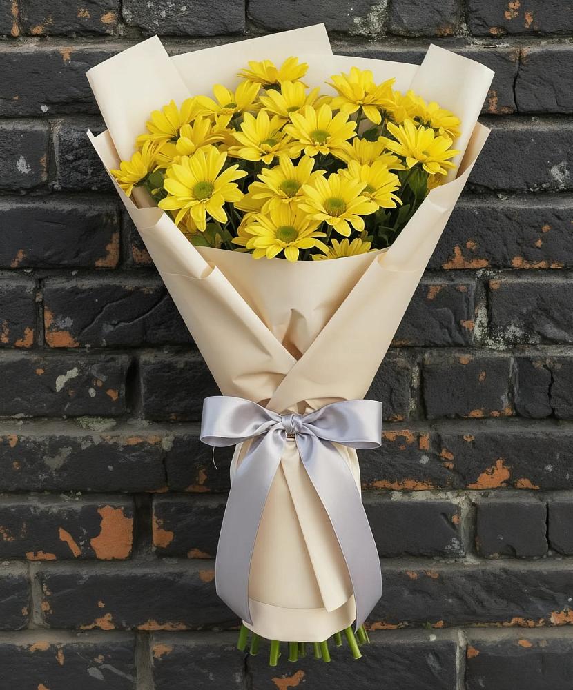 Букет цветов из: Хризантемы в Александровке Донской
