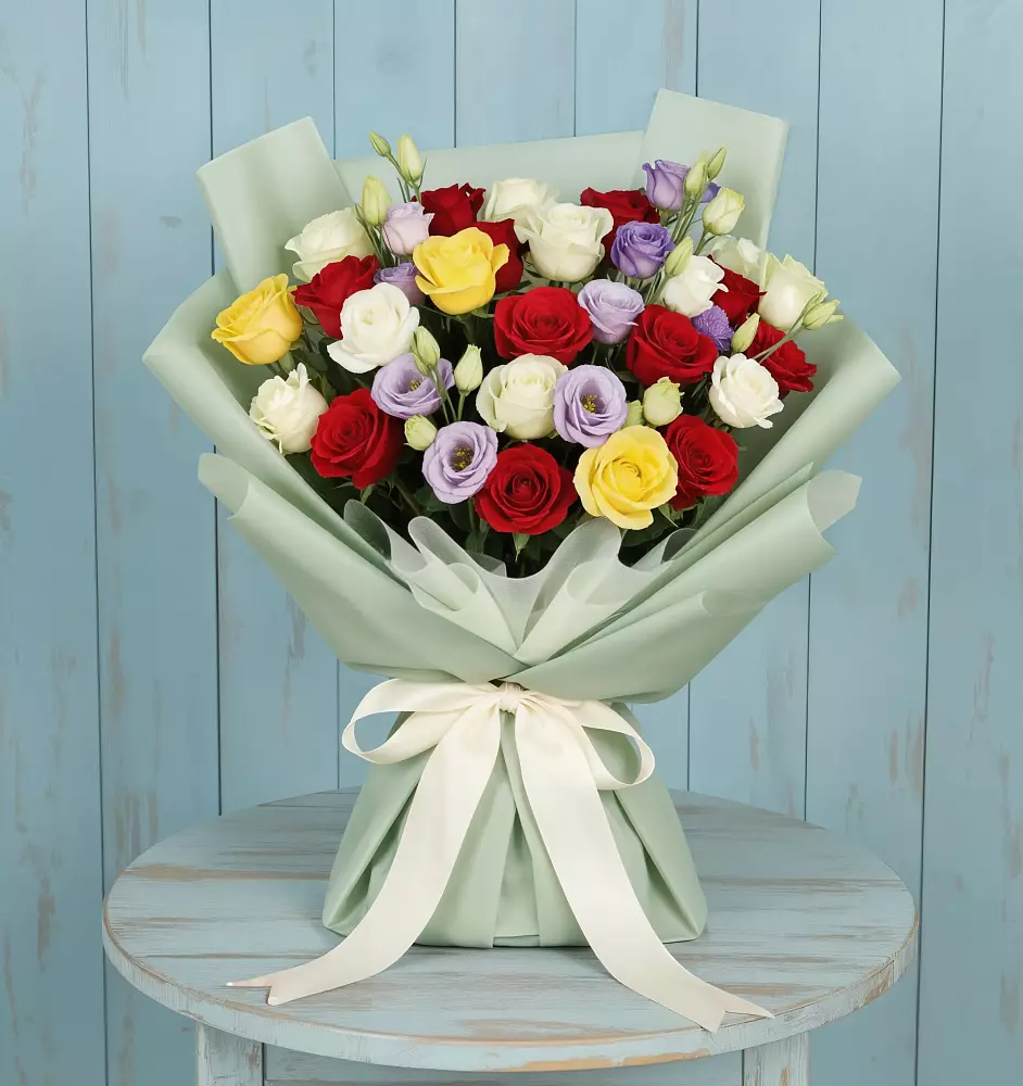 Букет цветов из: Розы в Александровке Донской