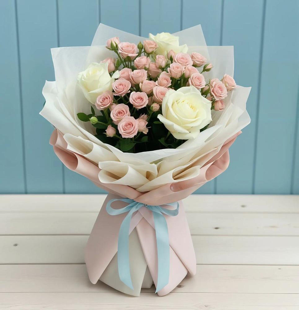 Букет цветов из: Розы в Александровке Донской