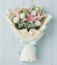 Букет цветов из:  Лилии в Александровке Донской