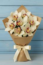 Букет цветов из:  Орхидеи и Розы в Александровке Донской